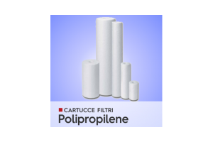 Cartucce in microfibra di Polipropilene
